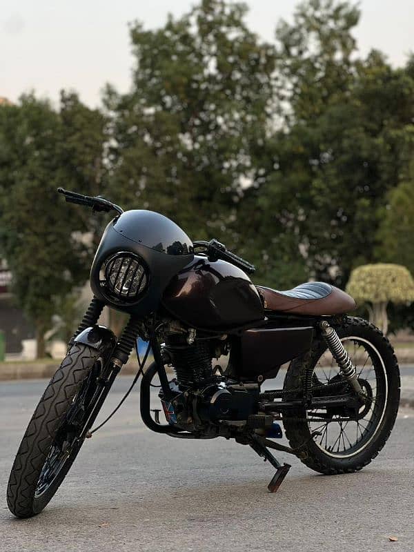 Honda 125 cafe racer 0