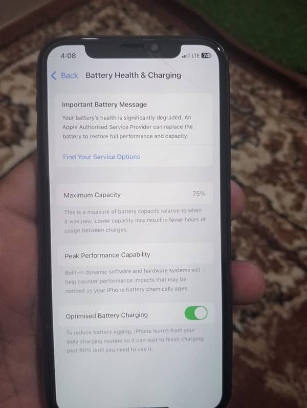 iPhone 11 Pro 64 mamory  dual sim PTA approved 5