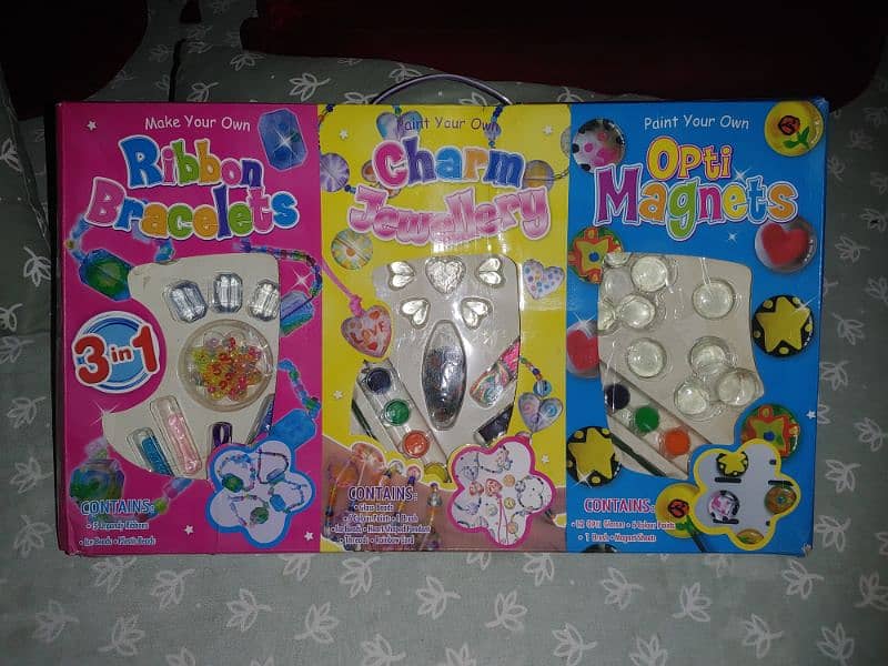 3 in one jewlery making and painting set 1