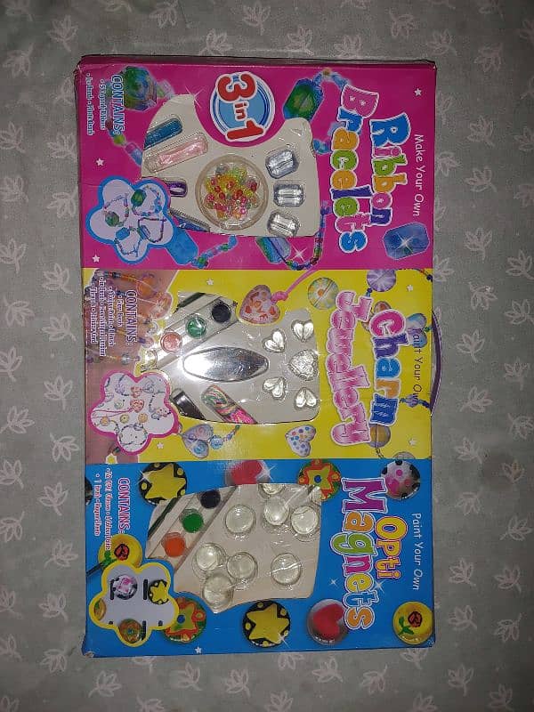 3 in one jewlery making and painting set 2