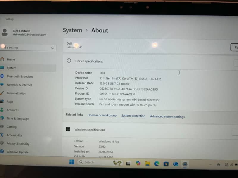 Dell Latitude 5340 2in1 touchscreen 13th gen i7 FS 1