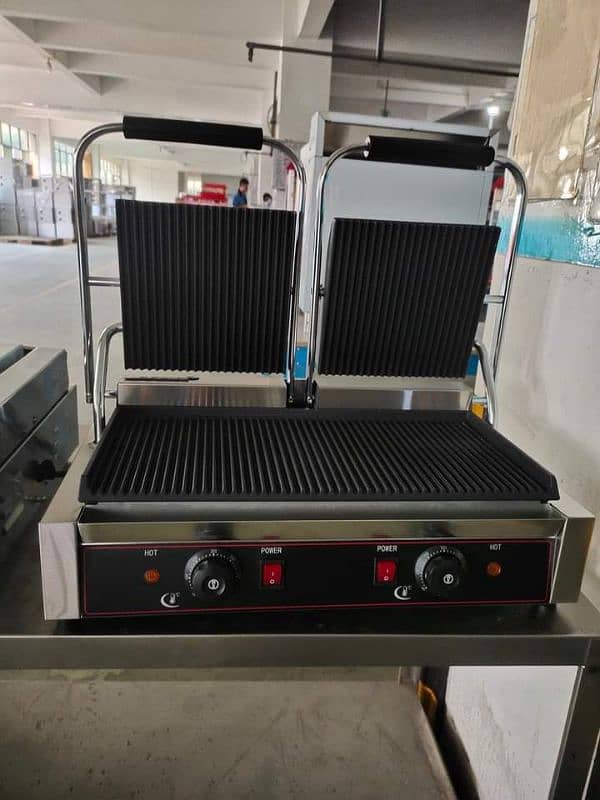 panini Grill Pizza Oven Dough Mixer coffee banlder Fryer hot plate 0