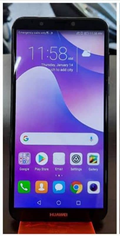 HUAWEI Y 7 PRIME 2018 ORIGINAL MOBILE WITH ORIGINAL IMEI BOX 1