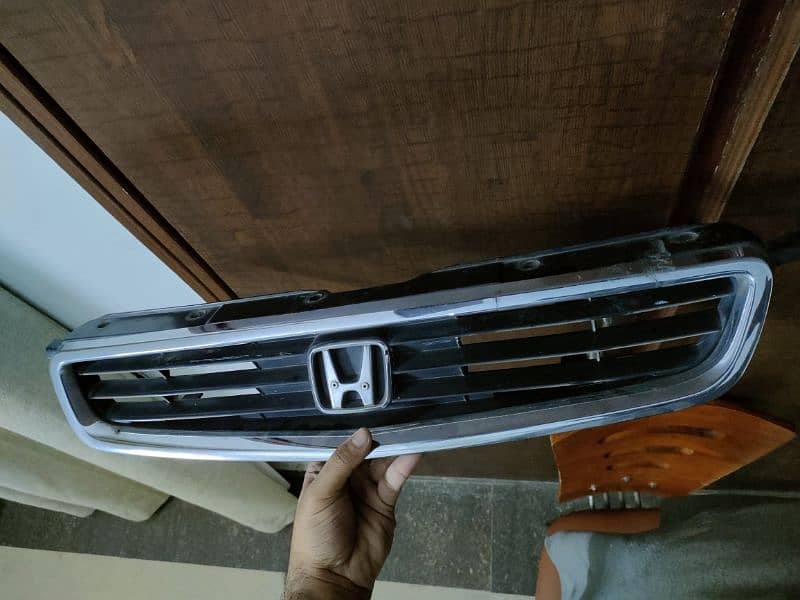 Honda Civic 1996-98 Genuine Front Chrome Grill Original 3