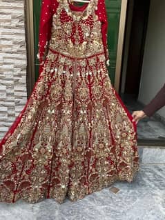 Heavily embellished barat dress