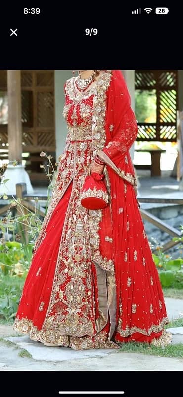 Heavily embellished barat dress 1