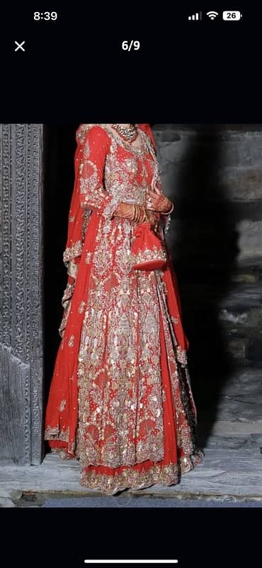 Heavily embellished barat dress 3