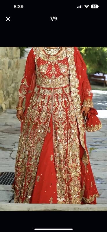 Heavily embellished barat dress 4