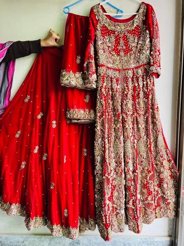 Heavily embellished barat dress 7