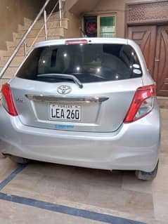 Toyota Vitz Silver Colour 2011 Model - 2015 Registered