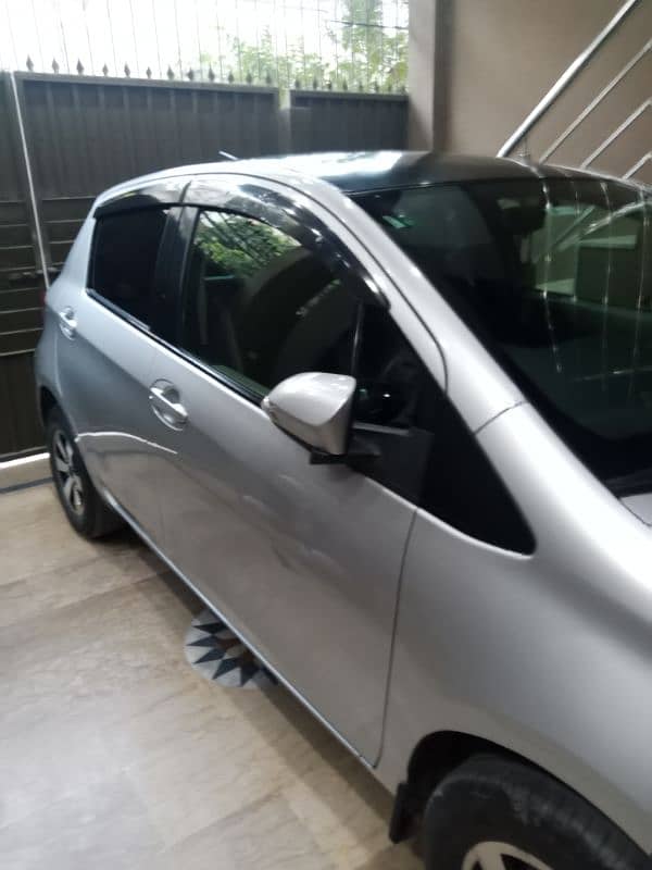 Toyota Vitz Silver Colour 2011 Model - 2015 Registered 1