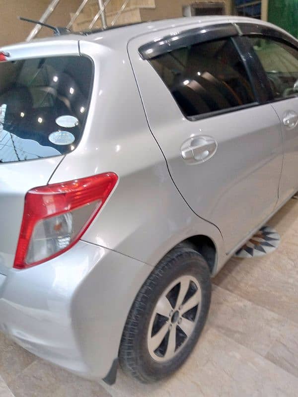 Toyota Vitz Silver Colour 2011 Model - 2015 Registered 3