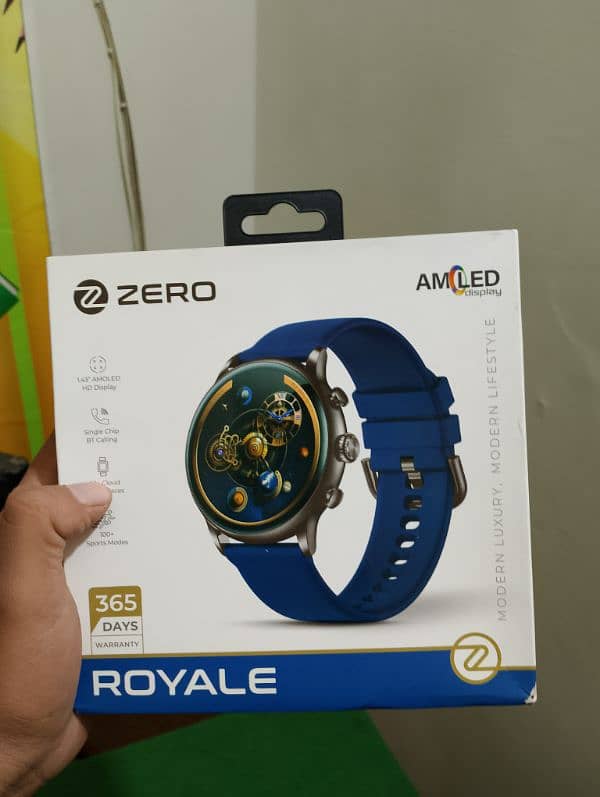 zero Life style Royale watch just box open ha urgent sale 0