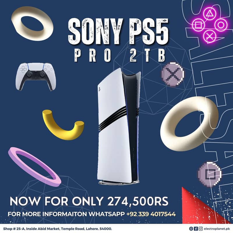 PS5 PRO 2TB CFI-7019 1