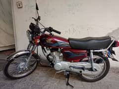 Honda CG 125 2024 model only 3000km for sale.