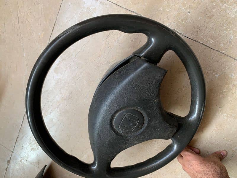 Honda Civic 1996-2000 Genuine 3 spoke Steering wheel 2