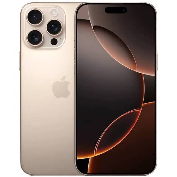 iPhone 16 pro Max Desert Titanium 0