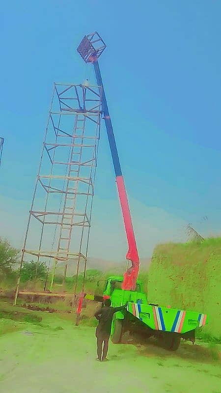 7 tone boom truck crane 2