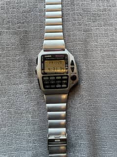 Casio calculator watch