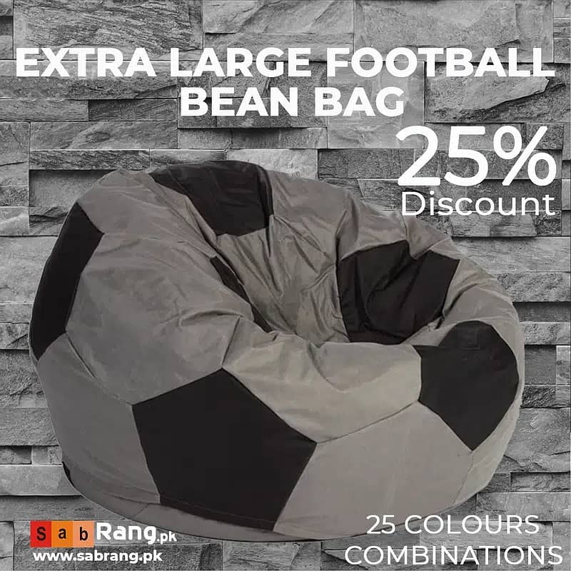 bean bag / puffy bean bag / leather bean bag sofa cum bed / Bean bags 7