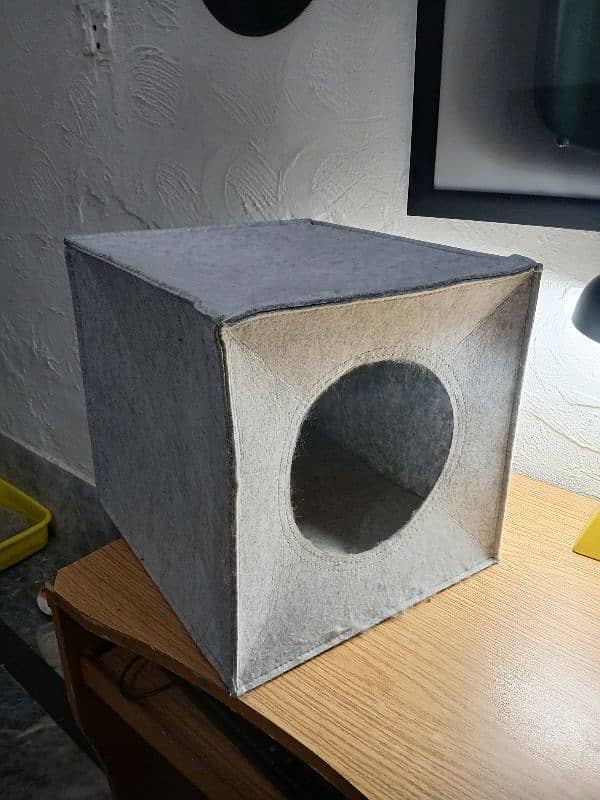 Cat House with Cushion 0