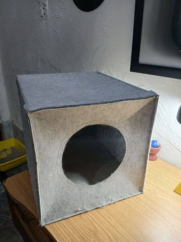 Cat House with Cushion 2