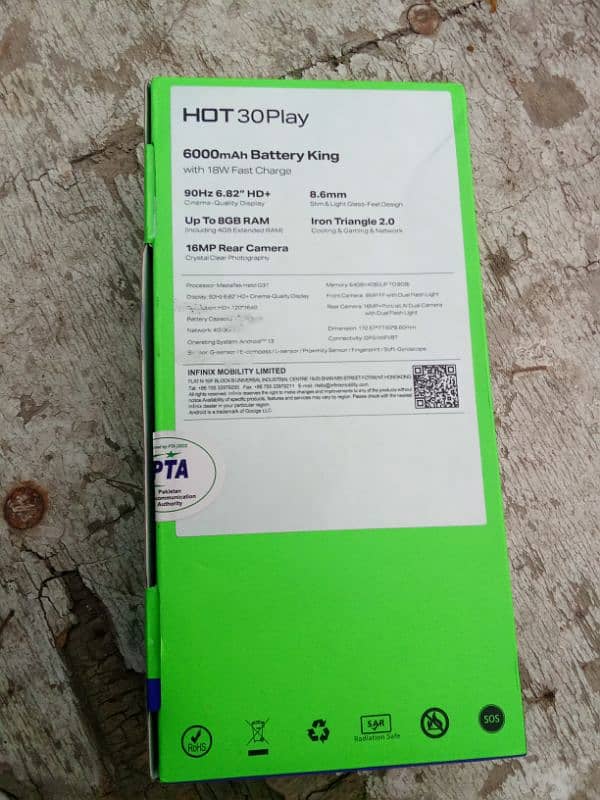 Infinix Hot 30 Play 2