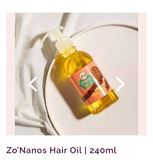 zo'nanos Hair Oil 250ML 1