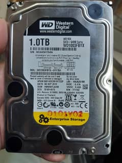 1 TB new hard drive unused 1 year warranty purchased on 27th Nov 2024