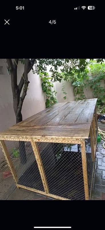 wooden hen cage for sale 2