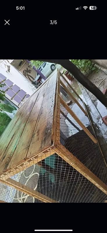 wooden hen cage for sale 3