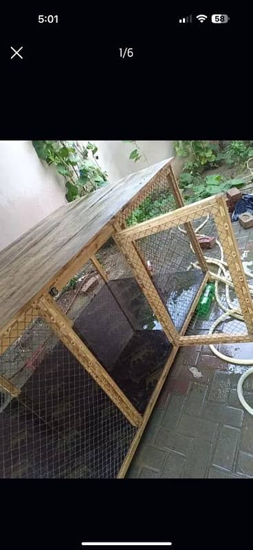 wooden hen cage for sale 4