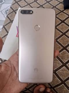 Huawei y7 2018 with box 3 32 all okay urgent sale