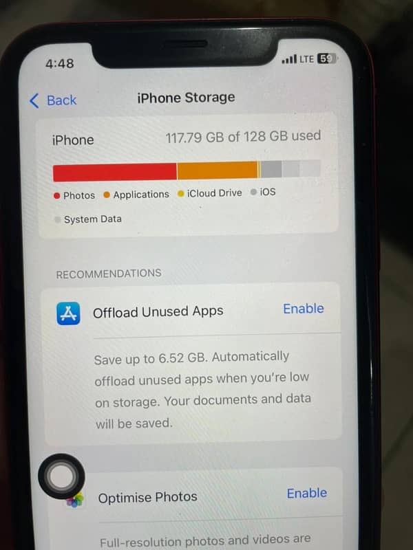 iphone xr  factory unlocked 128gb with box 0