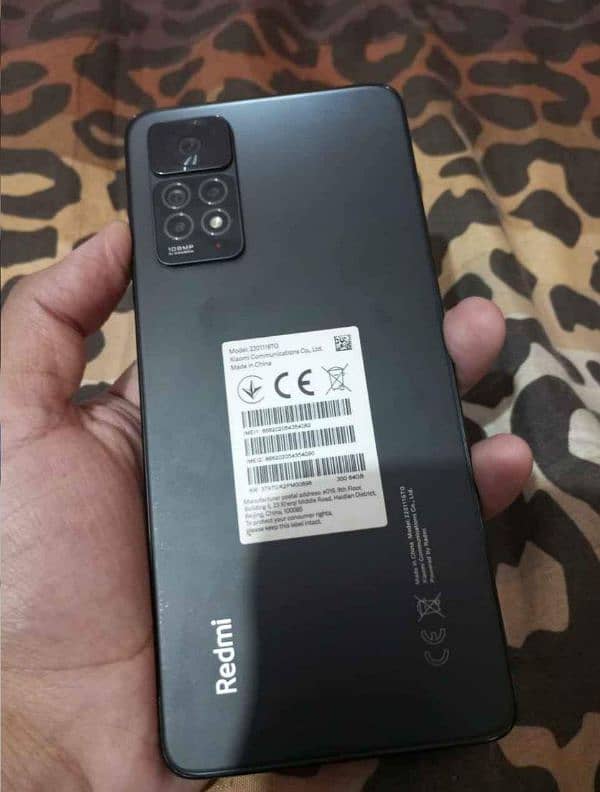 Redmi Note 11 Pro 10/10 Condition 6+5Gb Ram 128Gb Storage Official PTA 0