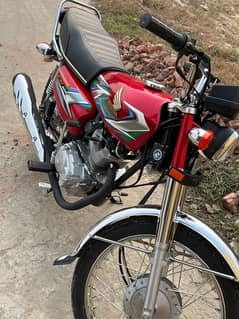 Honda cg 125 just 1244 km