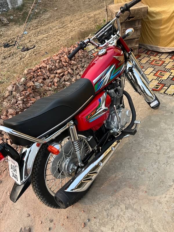 Honda cg 125 just 1244 km 6