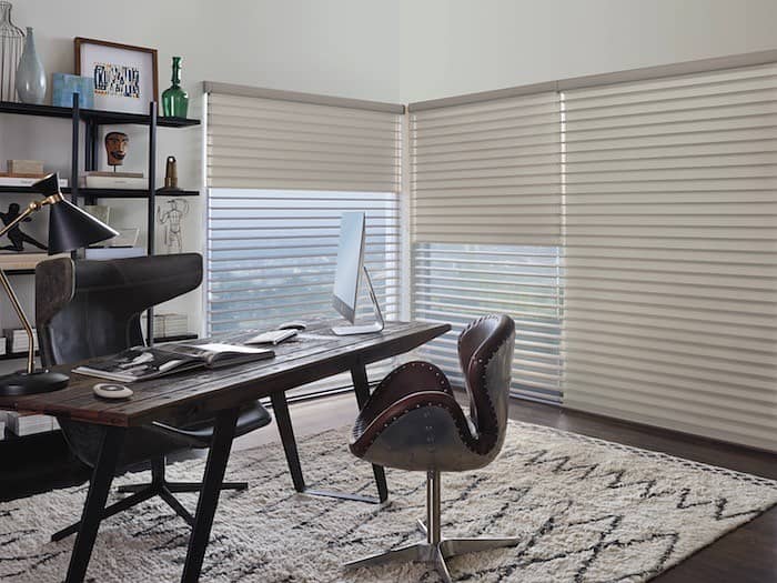 Blinds - Office Blinds - Roller Zebra Blind -  Window Wooden Blinds 3