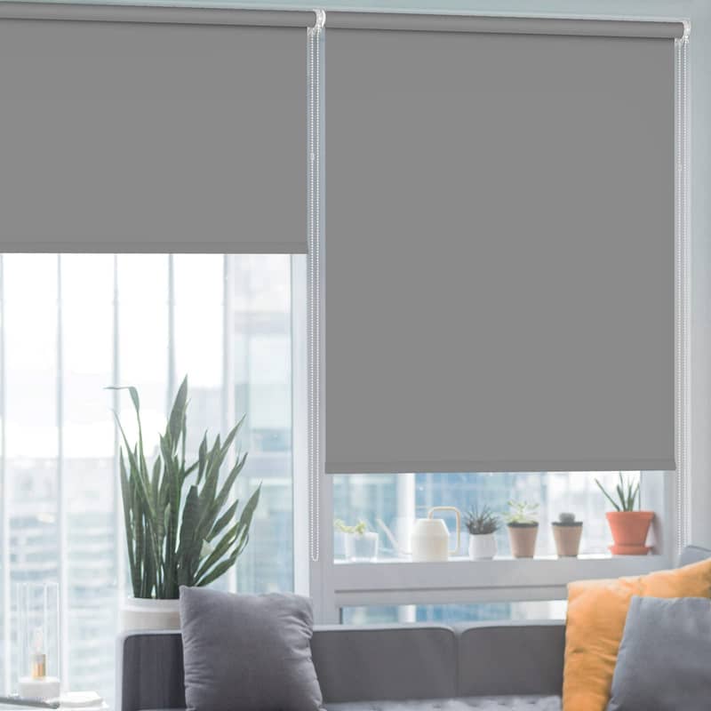 Blinds - Office Blinds - Roller Zebra Blind -  Window Wooden Blinds 18