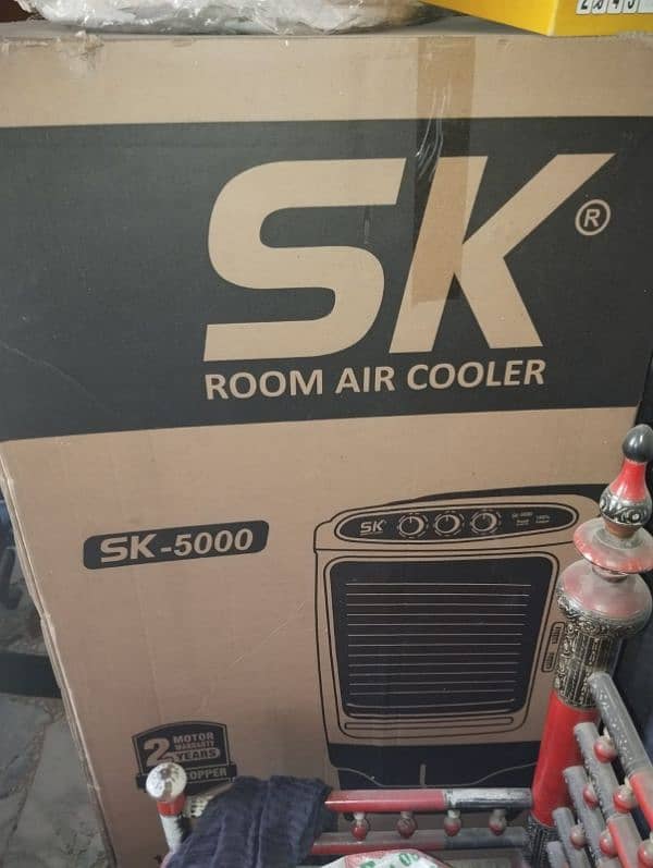 sk air cooler brand new used just 5 to 6 days only 0