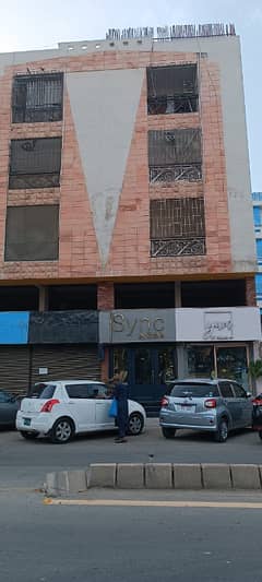 2 BED DD TVL FLAT FOR SALE AT MAIN SEHAR NEAR 26 STREET DHA KARACHI