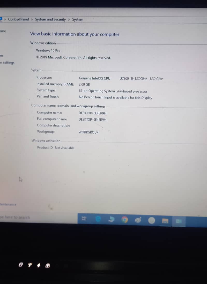 Core 2 due 2 GB Ram without Hard Disk 0