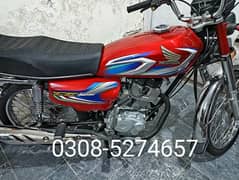 CG 125 2022 model urgent sale 03085274657