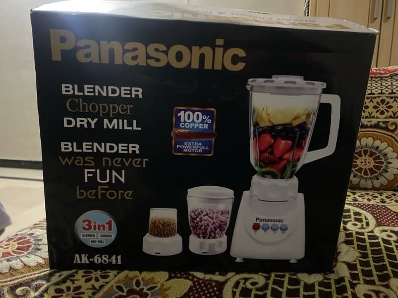 Panasonic Juicer Grinder 3 In 1 0