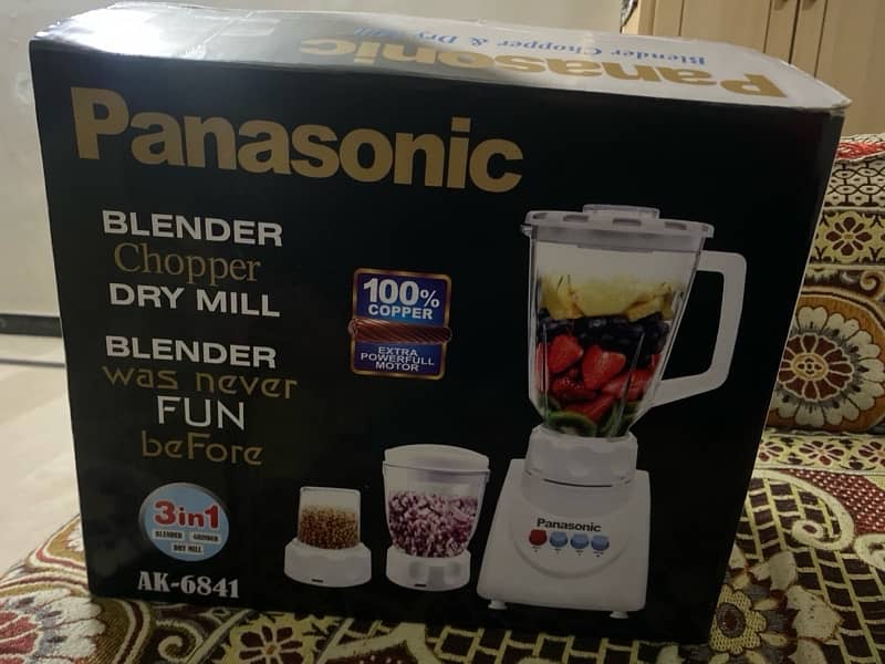 Panasonic Juicer Grinder 3 In 1 1