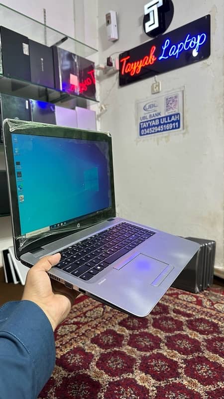 HP laptop i5 7th gen elitbook 850 G4 8/256 10by10 Tayyab Laptop 5