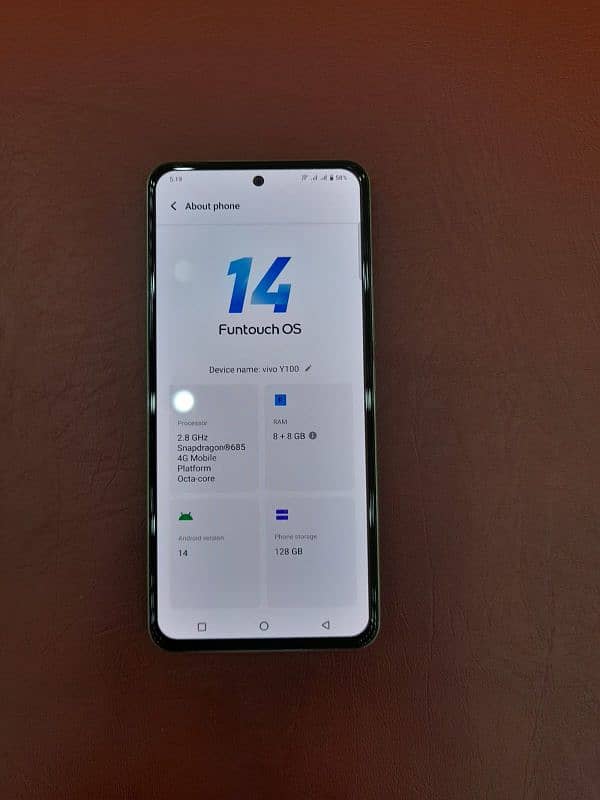Vivo y100 8/128 Good condition 10/9 4