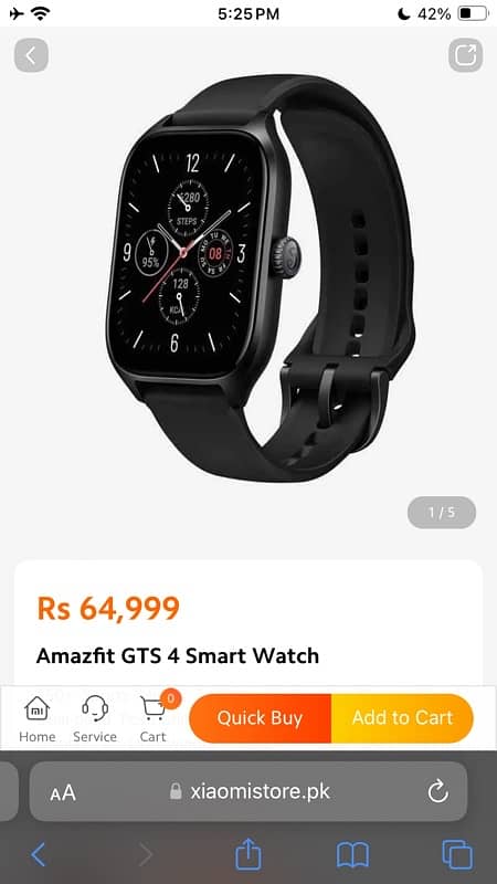 AMAZFIT GTS 4 6