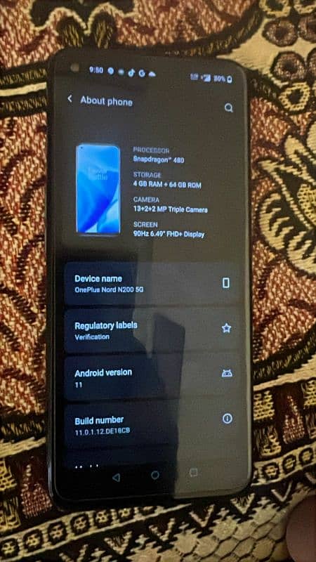 OnePlus nord n200 5g 2