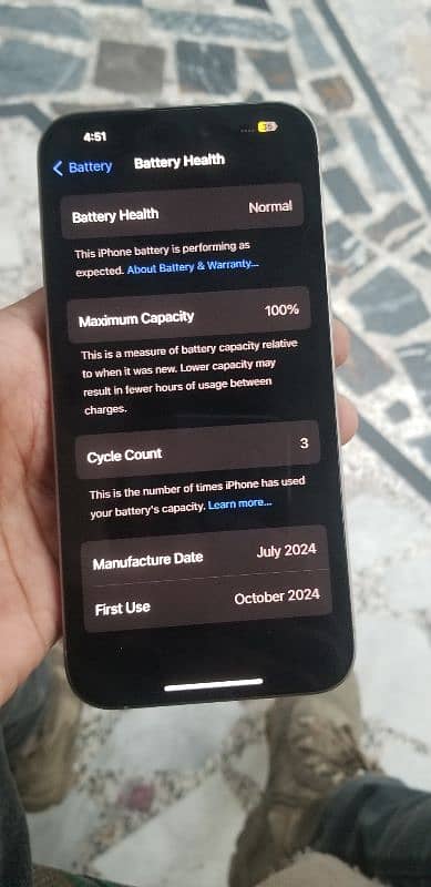 iPhone 15 pro max 256GB NON PTA 2